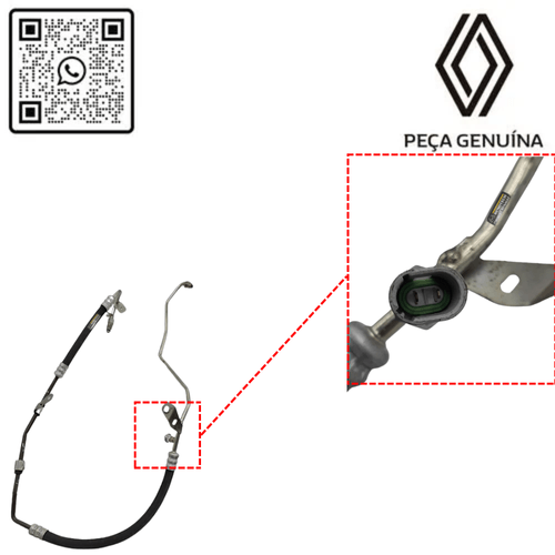 RN 615275 8200615275 MANGUEIRA DA DIRE€AO HIDR. LOGANSANDERO 1.6 8V 07-14 - 4